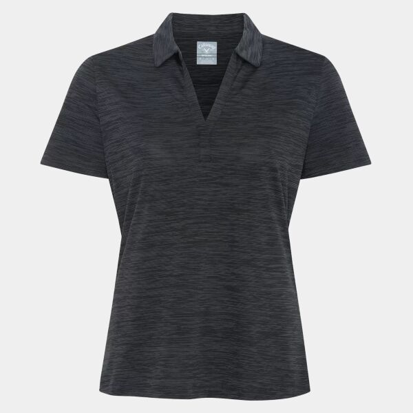 CALLAWAY BROKEN STRIPE TEXTURE LADIES' POLO Thumbnail