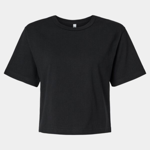 Women's Fine Jersey Boxy Tee Thumbnail