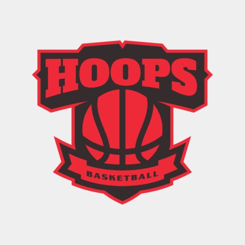 Hoops Basketball logo template  Thumbnail