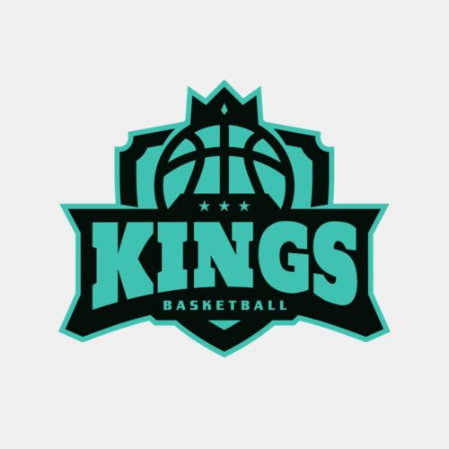 Kings Basketball Logo Template Thumbnail
