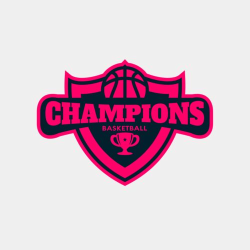 Champions Basketball League logo template Thumbnail