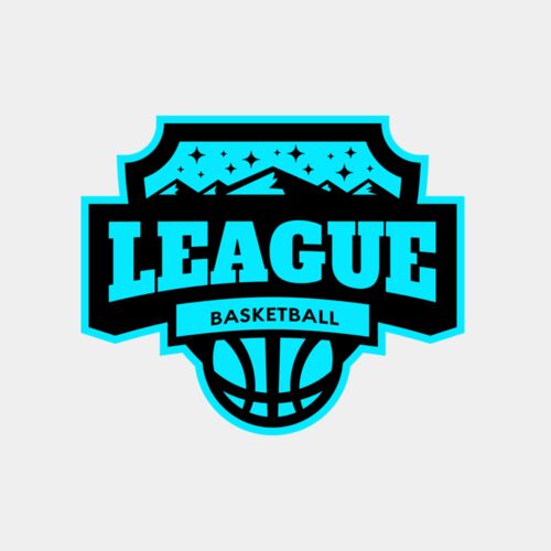 League Basketball logo template Thumbnail