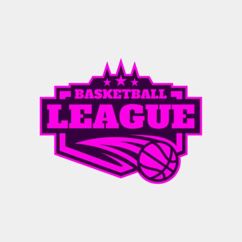League Basketball logo template 02 Thumbnail