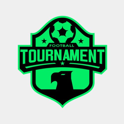 Tournament Football logo template 02 Thumbnail