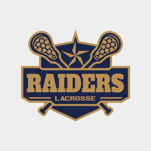 Raiders Lacrosse Logo Template Thumbnail