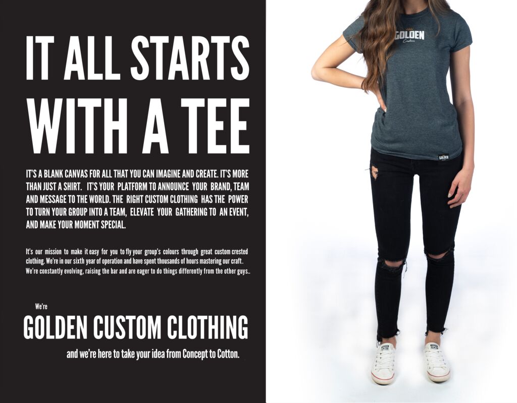 Golden Custom Blanks Golden Custom Clothing