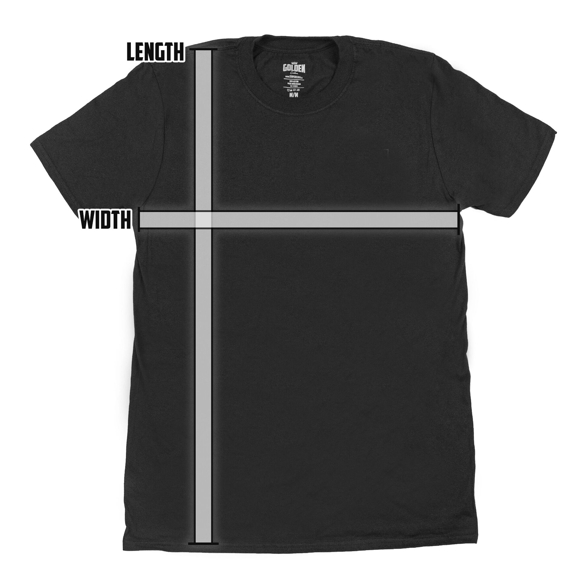 how to measure t-shirts guide