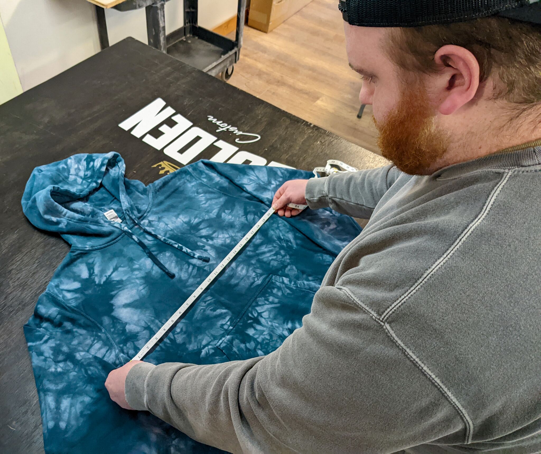hoodie measurements group order