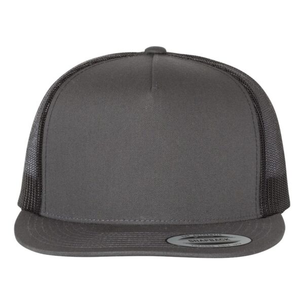 Classics™️ Flat Bill Classic Five Panel Trucker Cap Thumbnail