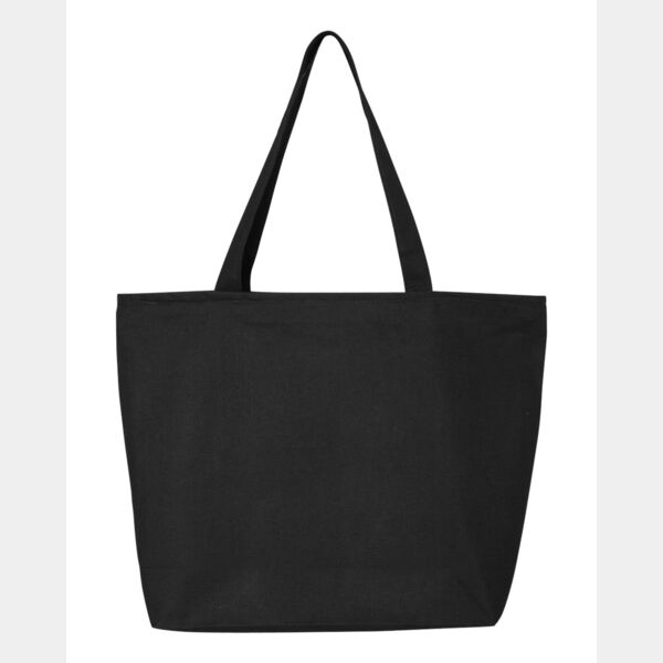 25L Heavy Cotton Canvas Zippered Tote Thumbnail