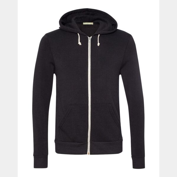 ♻ Alternative Eco-Fleece Full-Zip Hooded Sweatshirt Thumbnail