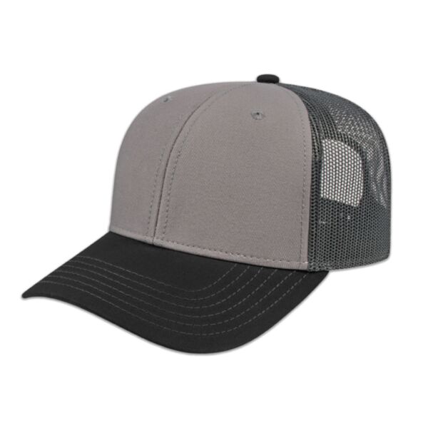 Cap America Structured Flat Bill Trucker Hat Thumbnail