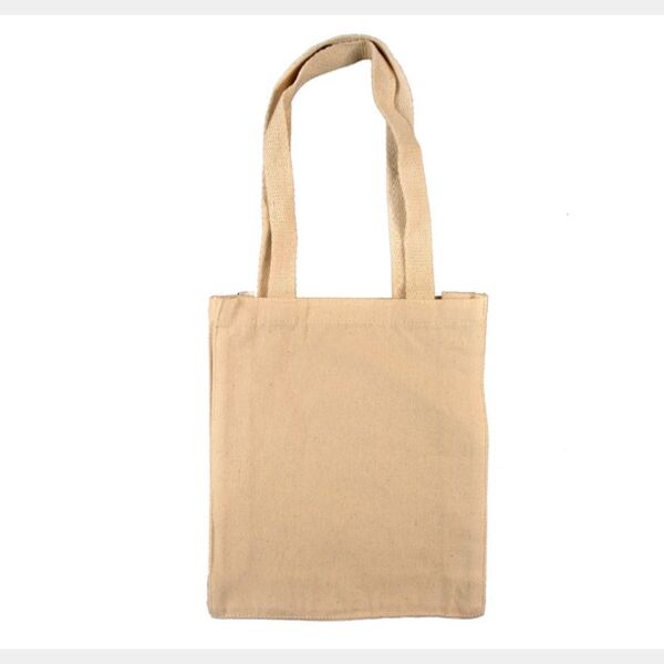 Cotton Canvas Book Bag Tote Thumbnail
