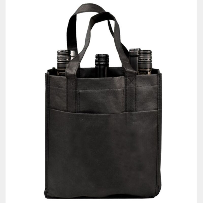 Non Woven 6 Bottle Tote Thumbnail