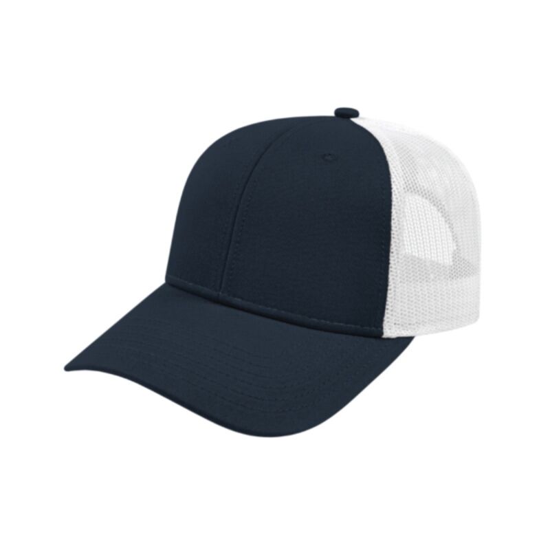 Cap America Structured Low Profile Trucker with Modified Flat Bill Cap Thumbnail