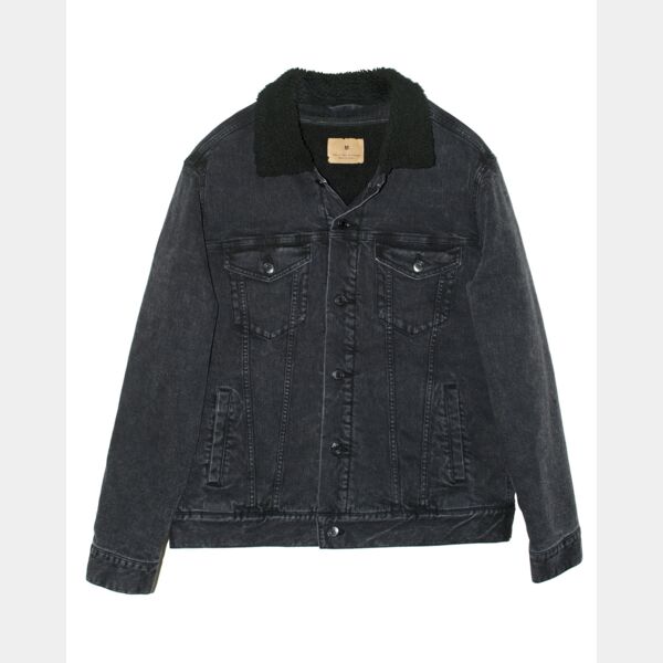 Threadfast Unisex Sherpa-Lined Denim Jacket Thumbnail
