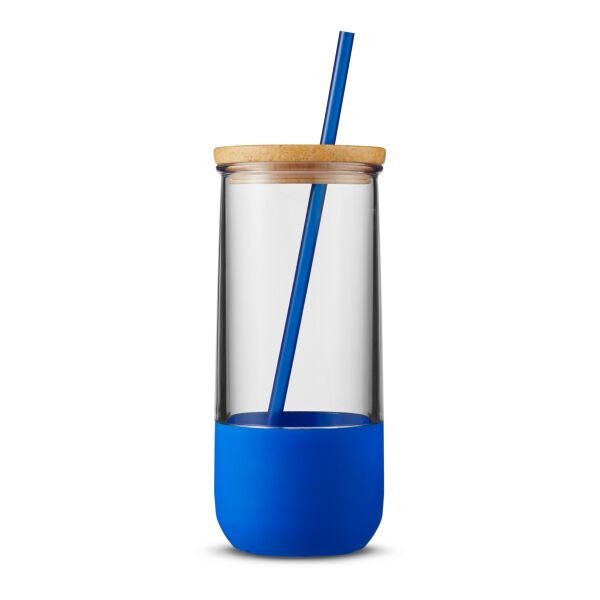 20 OZ. VIVIFY STRAW TUMBLER WITH SILICONE GRIP Thumbnail
