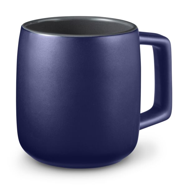 15 OZ. GEO SQUARE HANDLE CERAMIC MUG Thumbnail