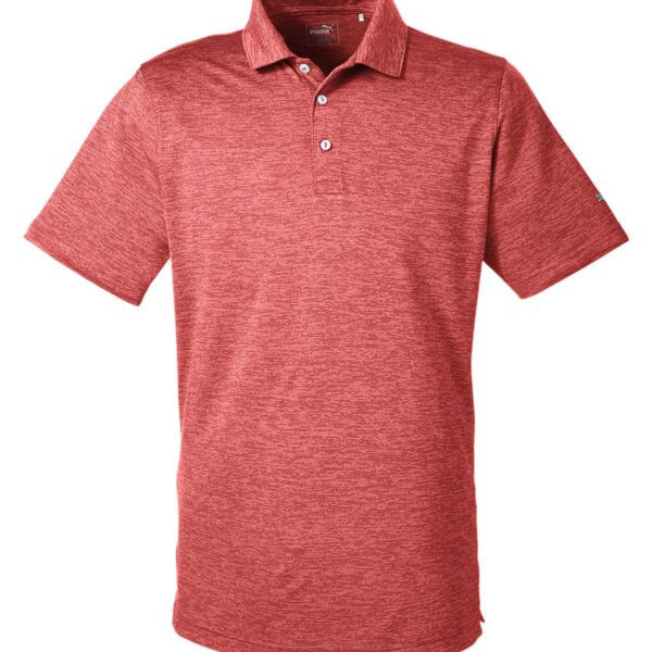 Puma Golf Men's Icon Heather Polo Thumbnail