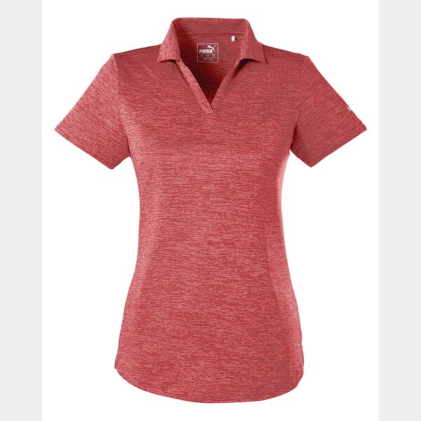 Puma Golf Women's Icon Heather Polo Thumbnail