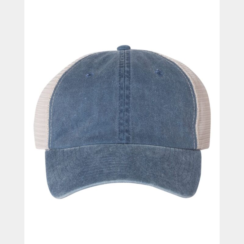 Sportsman Pigment-Dyed Unstructured Trucker Cap Thumbnail