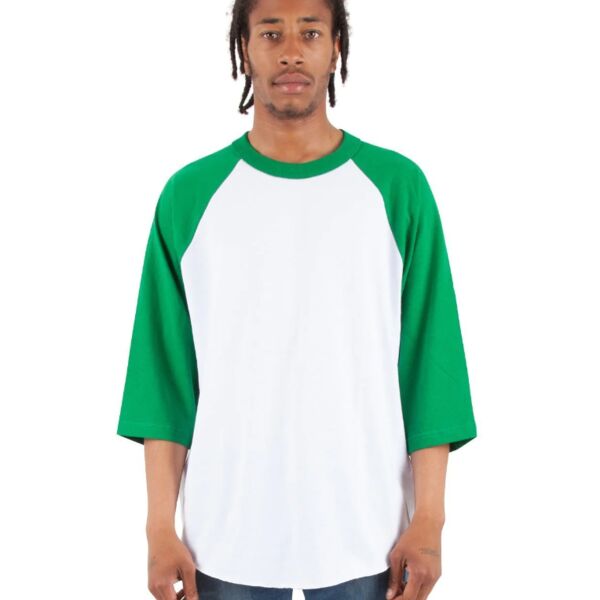 Shaka Wear 6.0 OZ Raglan 3/4 tee Thumbnail