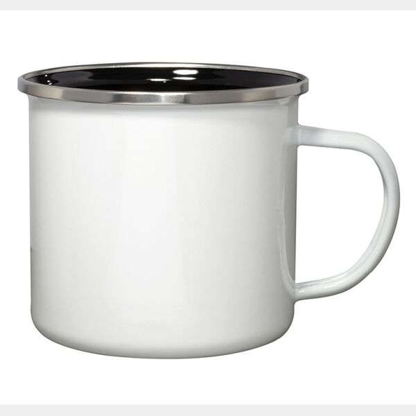 16.9 OZ IRON & STAINLESS STEEL LOG CABIN MUG Thumbnail