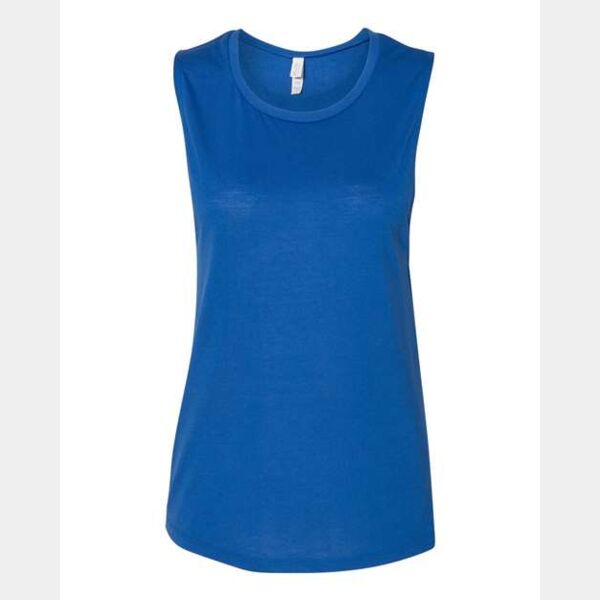 Bella Canvas Women's Flowy Scoop Muscle Tank Thumbnail