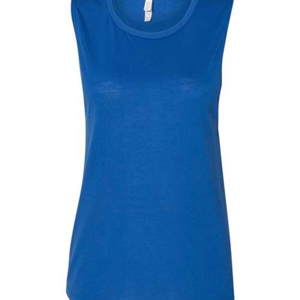 Bella Canvas Women's Flowy Scoop Muscle Tank Thumbnail