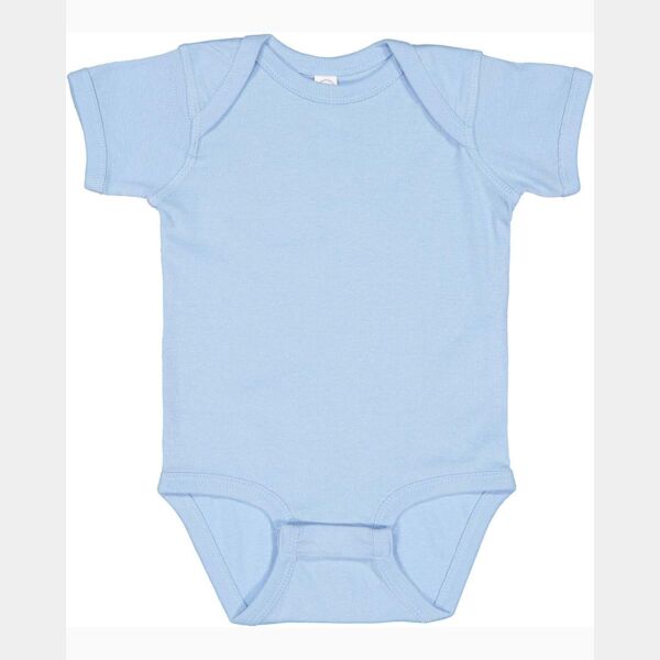 Rabbit Skins Infant Baby Rib Bodysuit Thumbnail