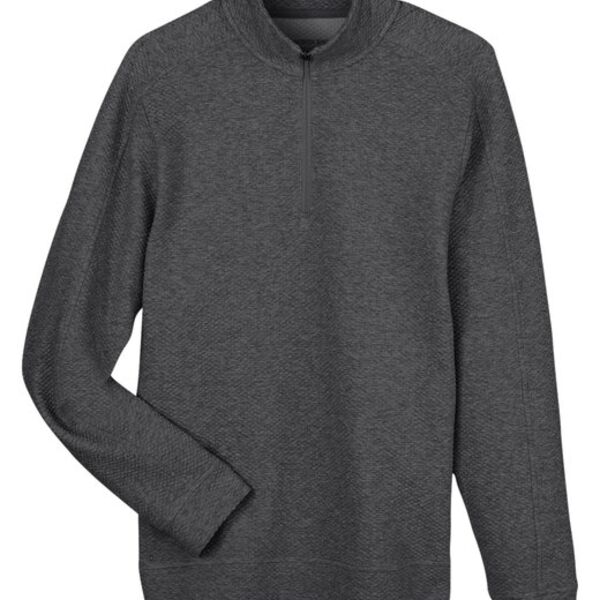 North End Men's Spirit Textured Quarter-Zip Thumbnail
