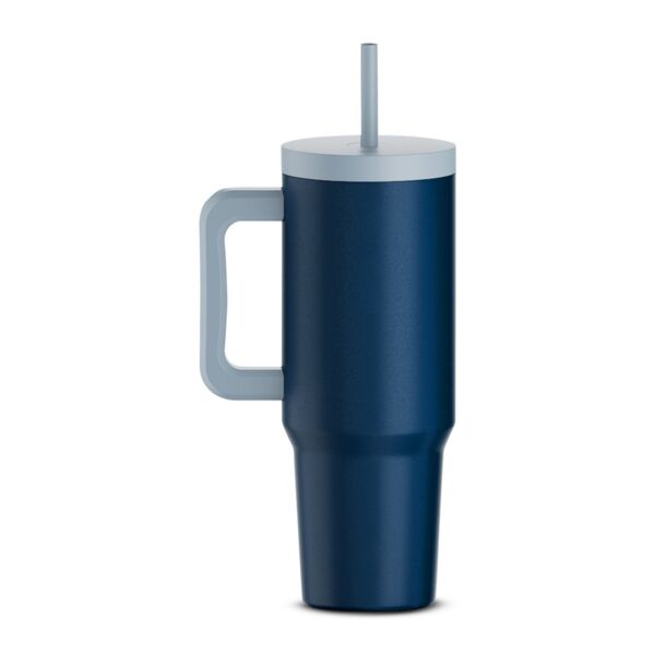 Aspen 40oz Insulated Straw Tumbler With Handle Thumbnail