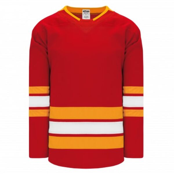 Athletic Knit 2019 CALGARY RED Hockey Jersey Thumbnail