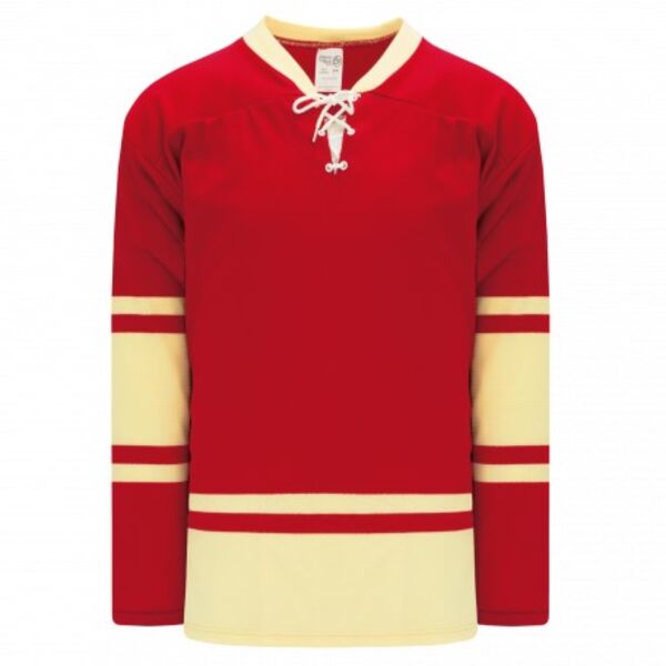 Athletic Knit 2004 ALL STARS RED Hockey Jersey Thumbnail
