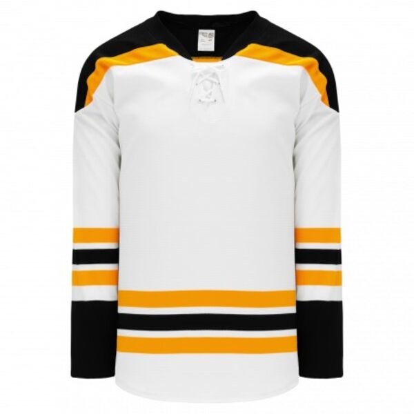 Athletic Knit 2007 BOSTON WHITE Hockey Jersey Thumbnail