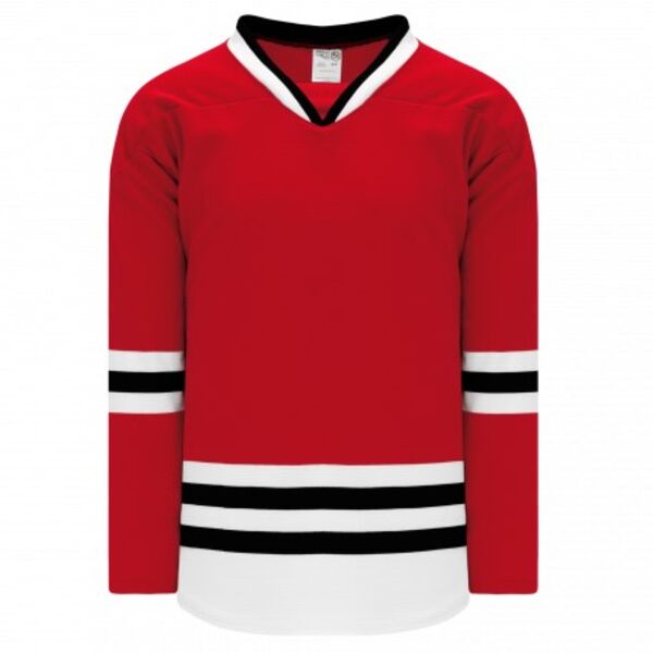 Athletic Knit 2007 CHICAGO RED Hockey Jersey Thumbnail