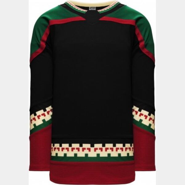Athletic Knit 2018 ARIZONA KACHINA BLACK Hockey Jersey Thumbnail