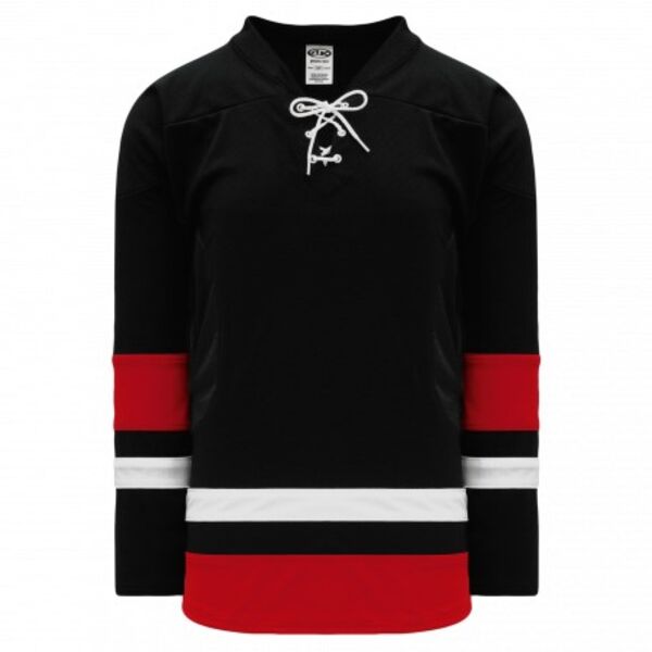 Athletic Knit 2002 TEAM CANADA BLACK Hockey Jersey Thumbnail