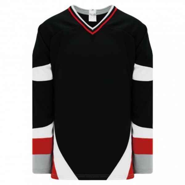 Athletic Knit BUFFALO BLACK Hockey Jersey Thumbnail