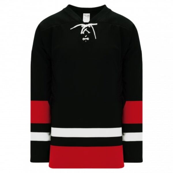 Athletic Knit TEAM CANADA BLACK Hockey Jersey Thumbnail