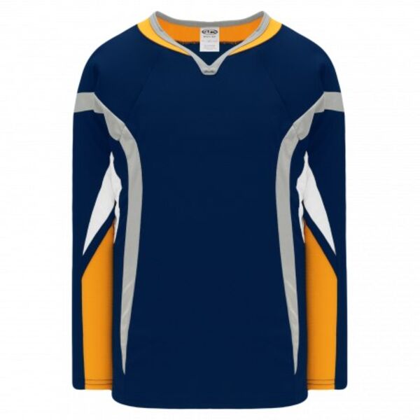 Athletic Knit 2008 BUFFALO NAVY Hockey Jersey Thumbnail