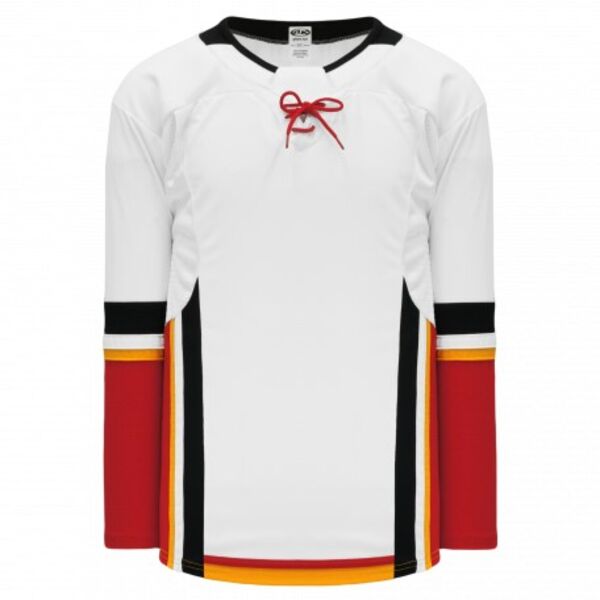 Athletic Knit 2017 CALGARY WHITE Hockey Jersey Thumbnail