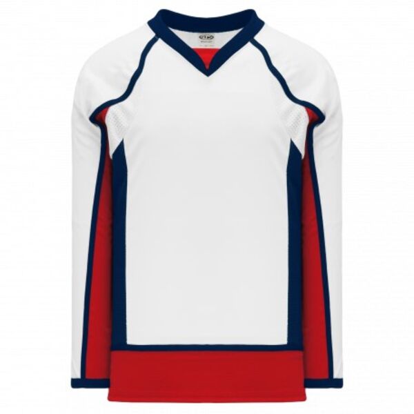 Athletic Knit 2008 WASHINGTON WHITE Hockey Jersey Thumbnail