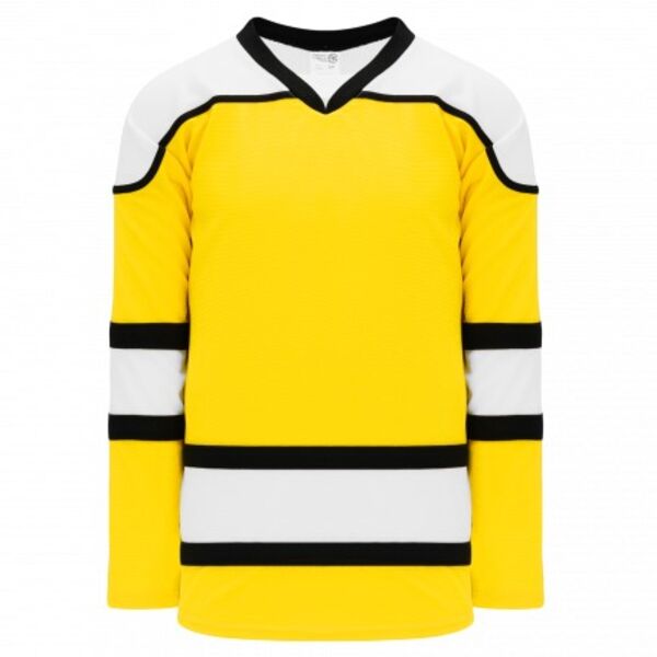 Athletic Knit SELECT Maize, White, Black 7500 Hockey Jersey Thumbnail