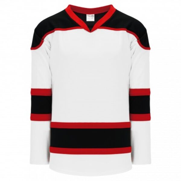 Athletic Knit SELECT White, Black, Red 7500 Hockey Jersey Thumbnail