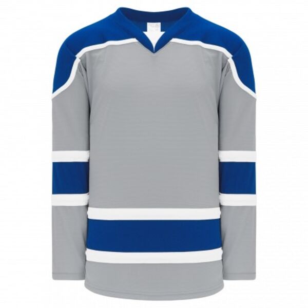 Athletic Knit SELECT Grey, Royal, White 7500 Hockey Jersey Thumbnail