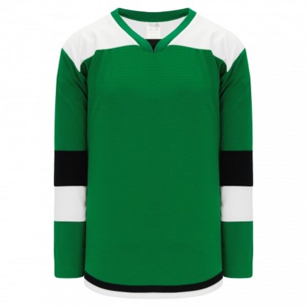 Athletic Knit SELECT Kelly, White, Black 7400 Hockey Jersey Thumbnail