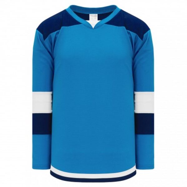 Athletic Knit SELECT Pro Blue, Navy, White 7400 Hockey Jersey Thumbnail