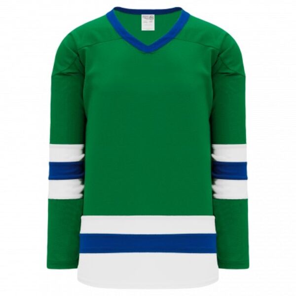 Athletic Knit LEAGUE Kelly, White, Royal 6500 Hockey Jersey Thumbnail