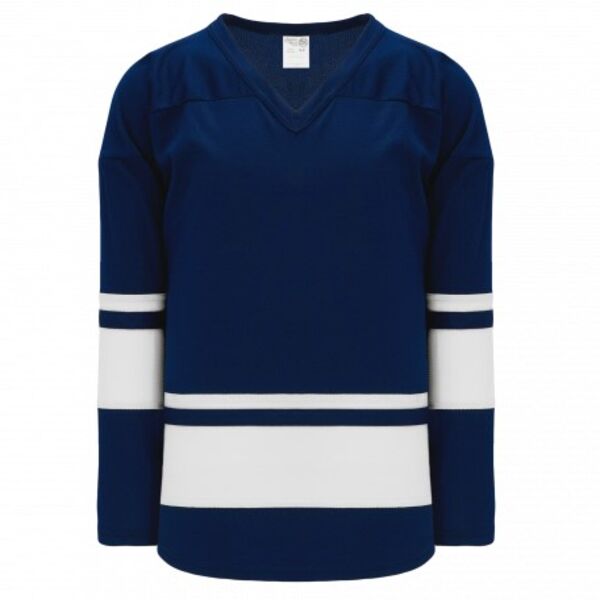 Athletic Knit LEAGUE Navy, White 6400 Hockey Jersey Thumbnail